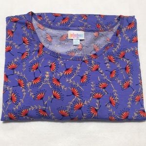 LuLaRoe Tops - NWT LuLaRoe 2XL Irma Tunic Floral LuLaRoe Tops - NWT LuLaRoe 2XL Irma Tunic Floral